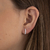 Brinco Earcuff de Prata Bolinhas