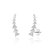 Brinco Earcuff Setas Brilhantes