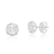 Brinco Masculino de Prata Carre Redondo 9 MM - For Men