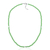 Choker de Prata c/ Cristais Verdes 38CM: Deslumbre em Festas