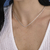 Choker de Prata Chevron Torcida