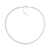 [VERIF. PRESS] Choker de Prata Esteira (2mm) 40cm