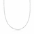 Colar de Prata Riviera Brilhante 45cm