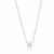 [CAIXINHA] [CAIXINHA] Colar de Prata Cartier c/ Zircônias Ponto de Luz 40cm