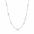 Corrente de Prata 925 Feminina c/ Bolinhas 40cm
