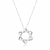 Colar de Prata Masculina Estrela de Davi Torcido 50cm