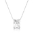 Colar de Prata Masculina Zircônia São Jorge 60cm - For Men