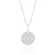 Colar de Prata Medalha Pai Nosso 45cm