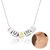 Colar de Prata Personalizável com Nome e Signo 40cm (Ler Descrição)