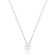 Conjunto de Prata Coração Rosa: Delicadeza e sofisticação para adicionar brilho aos seus looks