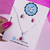 Conjunto de Prata Gota Rosa Pink com Zircônia Cravejada: Charme e Estilo em Cada Detalhe