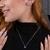 Conjunto de Prata Zircônia Oval Azul: Brilho Radiante, Ideal para Ocasiões Especiais