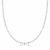 Corrente de Prata Bolinhas Diamantadas (2mm) 40cm - Jeru Tuzaki