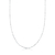 Corrente de Prata Elo Grumet Torcido (1mm) 40cm