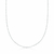 Corrente de Prata Elo Singapura (1mm) 40cm