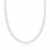 Corrente de Prata Grumet Elo Duplo (4mm) 45cm