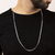 Corrente de Prata Masculina Elo Grumet 70cm - For Men