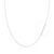 Corrente Veneziana Masculina Prata 925 (1mm) 100cm