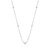 Corrente de Prata Veneziana Bolinhas (1mm) 60cm