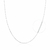 Corrente Veneziana Masculina Prata 925 (1mm) 45cm