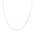 Corrente Veneziana Masculina Prata 925 (1mm) 70cm