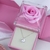 Colar de Prata Coração 10mm Zircônia 45cm + Caixinha Rosa Pequena c/ Flor Mágica - comprar online