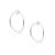 Kit Piercing de Prata Duo Octógono Bolinha: Estilo e versatilidade em um só conjunto!