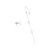 Kit Piercing Transversal Estrela e Brinco de Prata