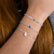 Kit Três Pulseiras de Prata Olho Grego 18cm: Proteção Elegante para o Dia a Dia