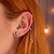 Piercing de Fio Prata 925 Pressão Cartilagem e Conch