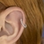 Piercing de Prata Bolinhas 12mm
