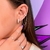 Piercing de Prata Fio Frisado de Pressão - Coleção Florescer