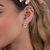 Piercing de Prata Pressão 10 Bolinhas: Design moderno e delicado, perfeito para adicionar glamour ao seu estilo