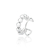 Piercing de Prata 925 Pressão com Aro de Bolinhas: Uma joia de expressão para quem busca originalidade e sofisticação!