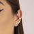 Piercing de Prata Pressão Cartilagem Estrela 10 MM