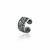 Piercing de Prata Pressão Folhas Cartilagem
