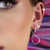 Piercing de Prata Pressão Triângulo Liso: Elegância e sofisticação em seu design minimalista e moderno