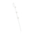 Piercing de Prata Transversal Zircôni