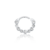 Piercing de Prata Zircônias Redondas Brancas - comprar online