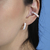 Piercing de Pressão Cravejado com Cristais