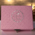 Porta Joias Rosa Grande Retangular - Céu de Prata