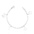 Pulseira de Prata Pet Love 18cm
