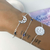 Pulseira de Prata 'Amor Pela Lua' 18cm - comprar online