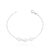 Pulseira de Prata Conchas 18cm: Adorne-se com o Espírito do Mar