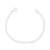 Pulseira de Cristal Branco Boreal 20cm