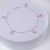 Pulseira de Prata 5 Gotas Cristal Rosa 18cm: Brilho e Encanto