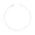 Pulseira de Prata 925 Masculina Elo Piastrine (1mm) c/ 21cm