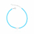 Pulseira de Prata Cristal Azul c/ Estrela Madrepérola 18cm
