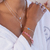 Pulseira de Prata com Quartzo Rosa 20cm: Elegância Suave - Coleção Essência