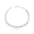 Pulseira de Prata Facetada 18cm: Conforto e Glamour - Jana Taffarel